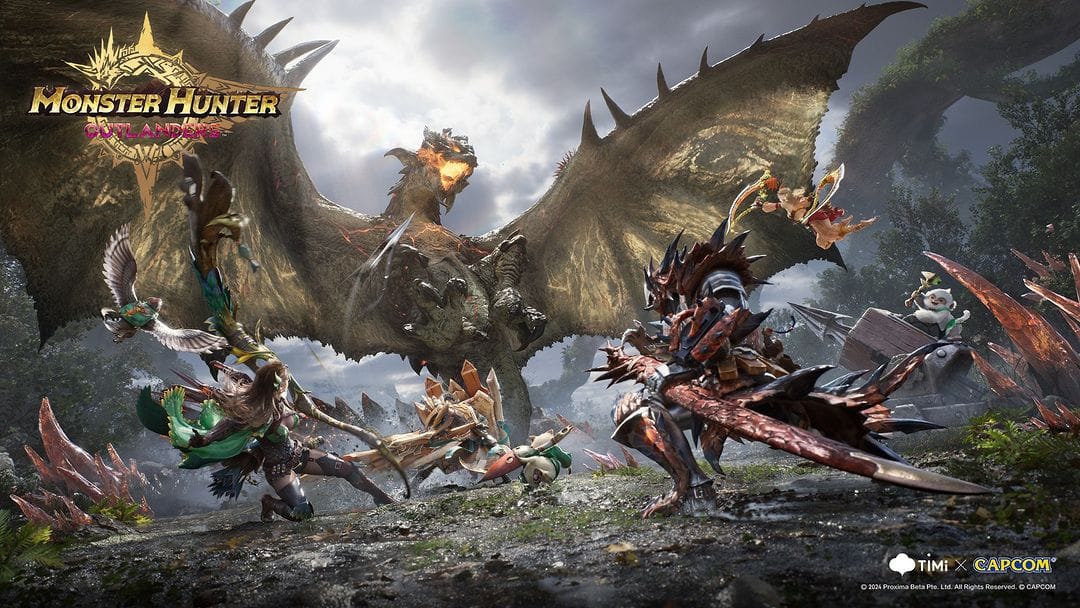 Capcom anuncia oficialmente Monster Hunter Outlanders, novo título da famosa franquia