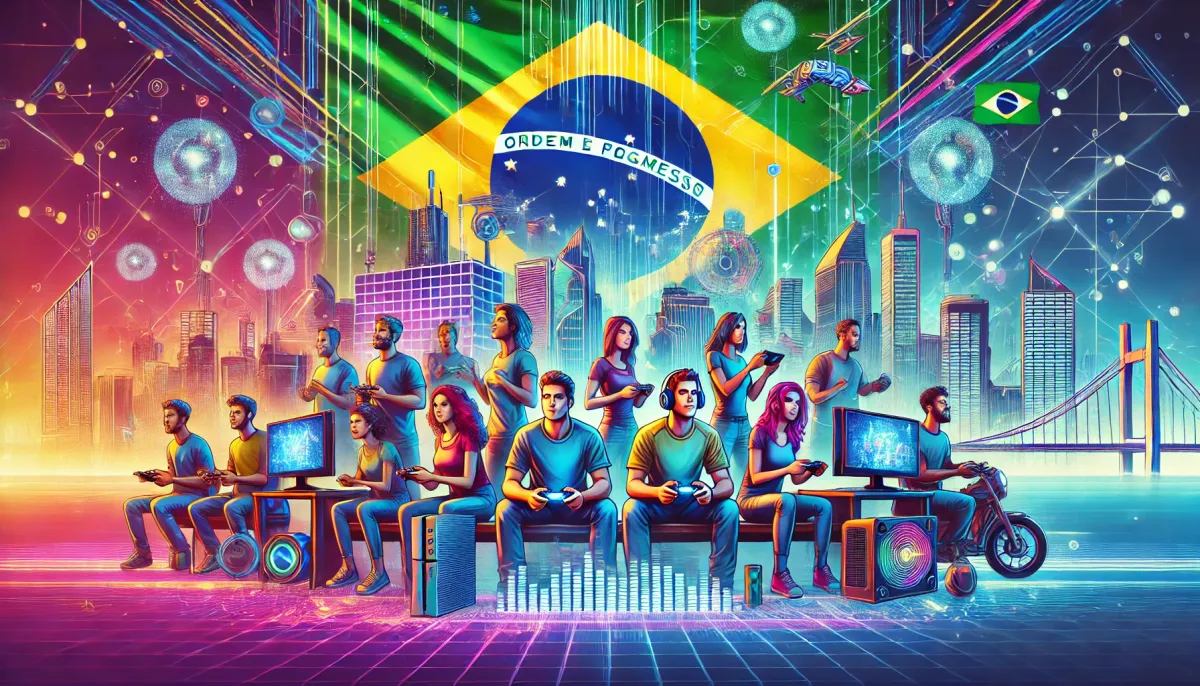 Brasil atinge marco histórico: 82,8% da população é consumidora de jogos digitais em 2025
