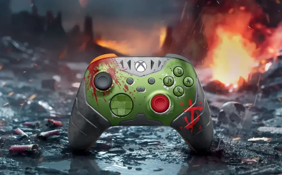 Microsoft revela controle limitado de DOOM: The Dark Ages com design exclusivo e DLC bônus