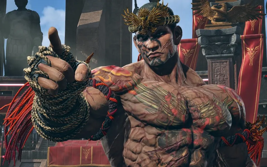 Fahkumram retorna em novo DLC de Tekken 8, que também celebra os 45 anos de Pac-Man