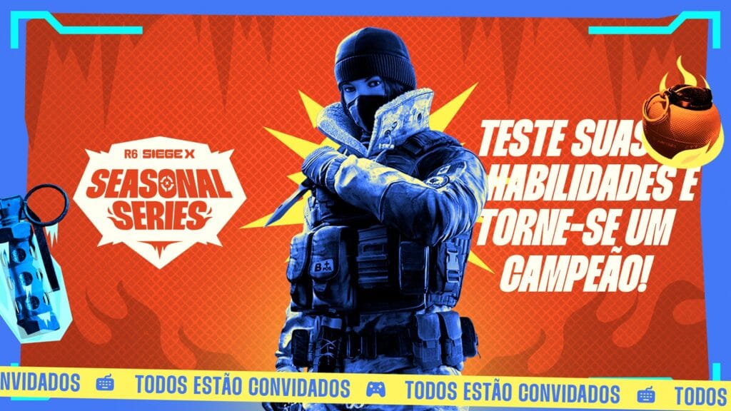 Ubisoft anuncia Seasonal Series de Rainbow Six Siege X com premiação de R$ 40 mil por temporada
