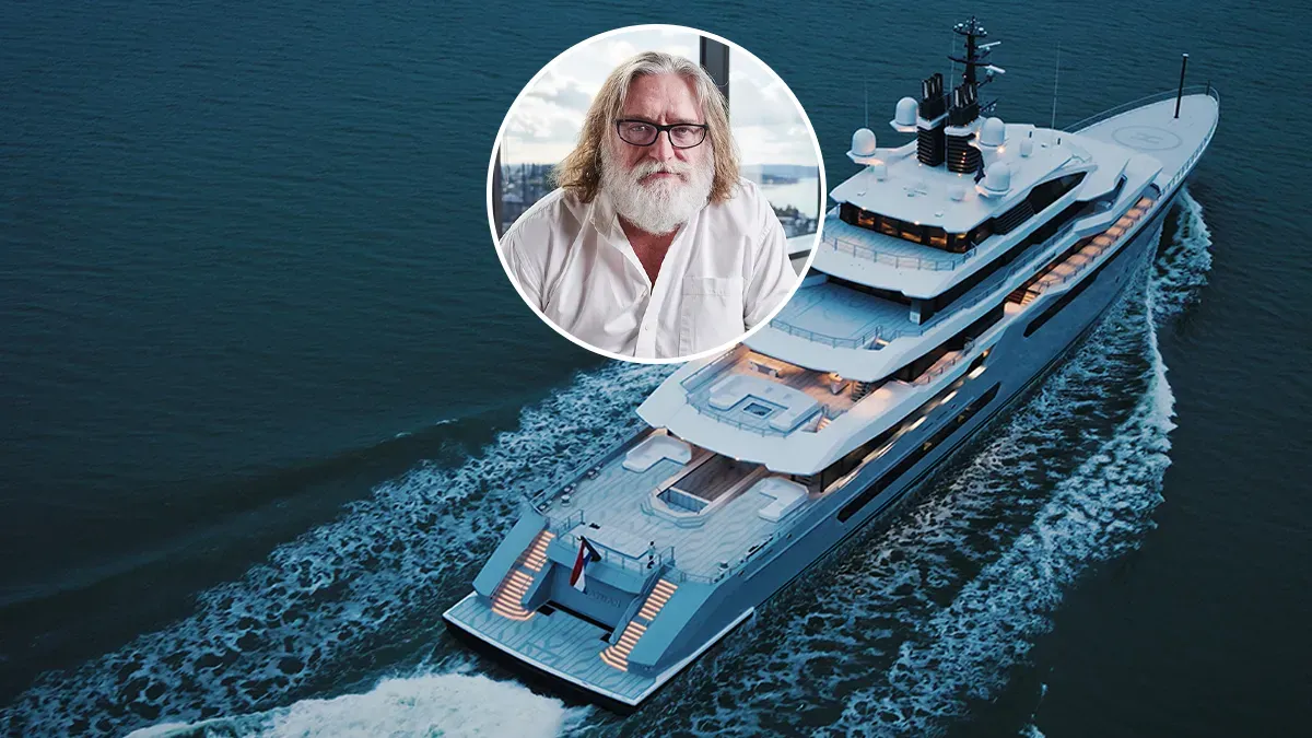 Gabe Newell apresenta o Leviathan: superiate de 111 metros com hospital, submarino e sala gamer com 15 PCs