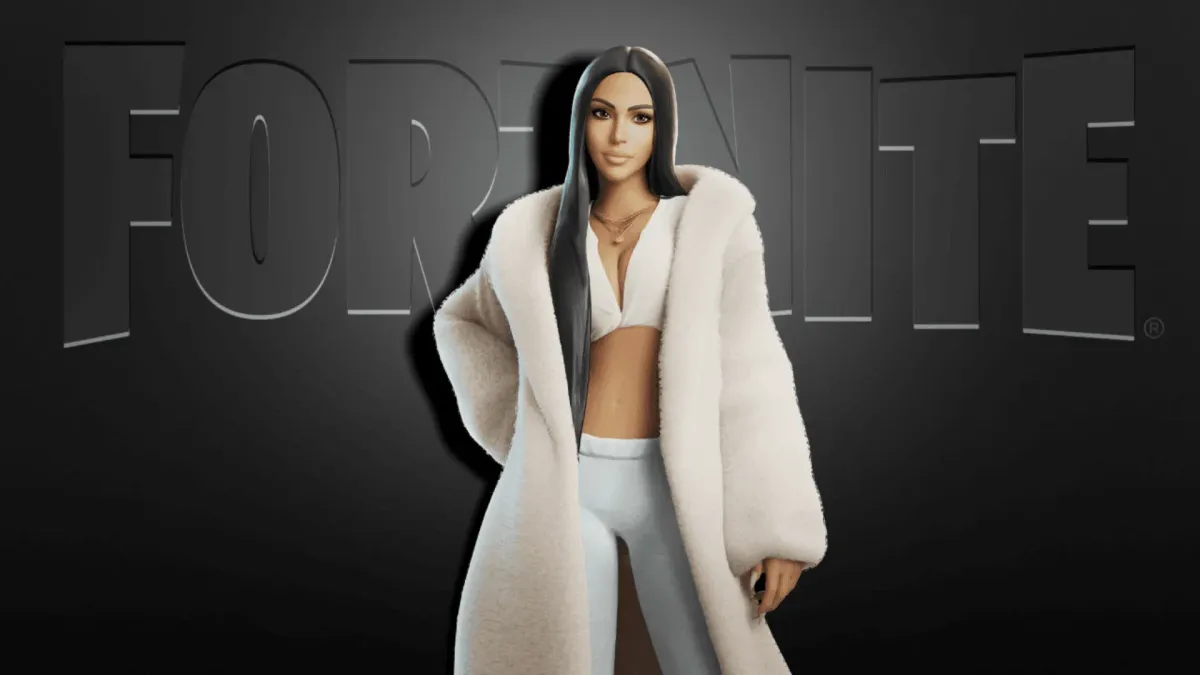 Skin de Kim Kardashian quebra recordes e se torna a mais usada do atual capítulo de Fortnite