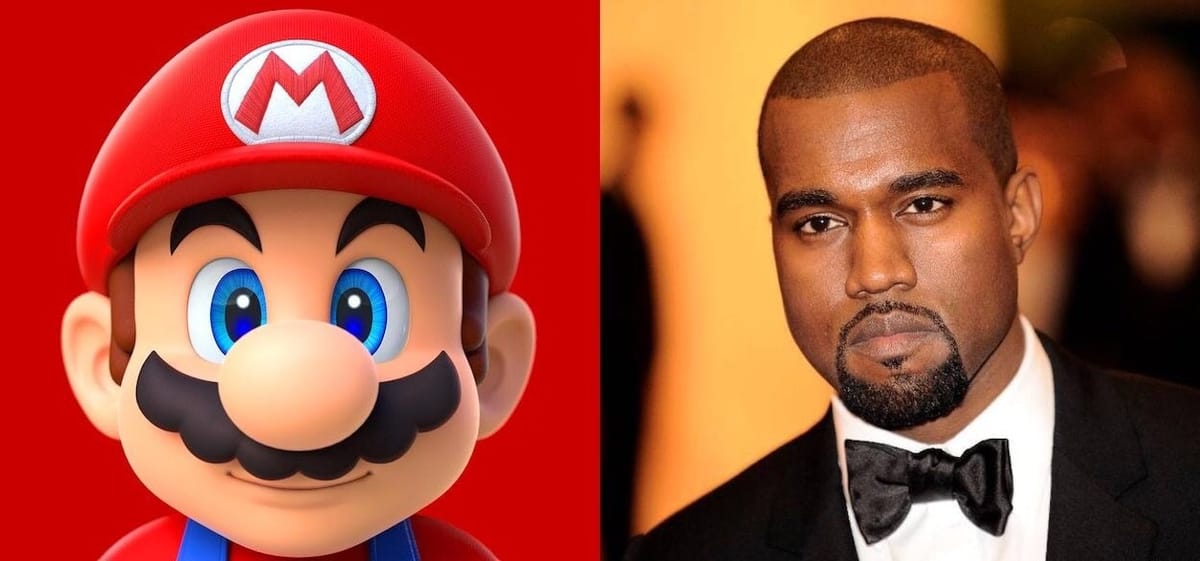 Kanye West buscou parceria com a Nintendo, mas proposta foi recusada pela empresa