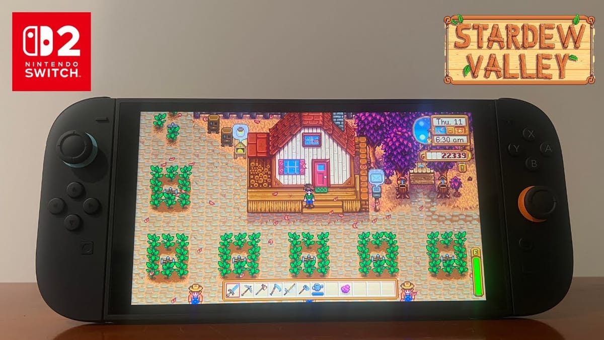 Stardew Valley chega ao Nintendo Switch 2 com upgrade gratuito e novidades inéditas