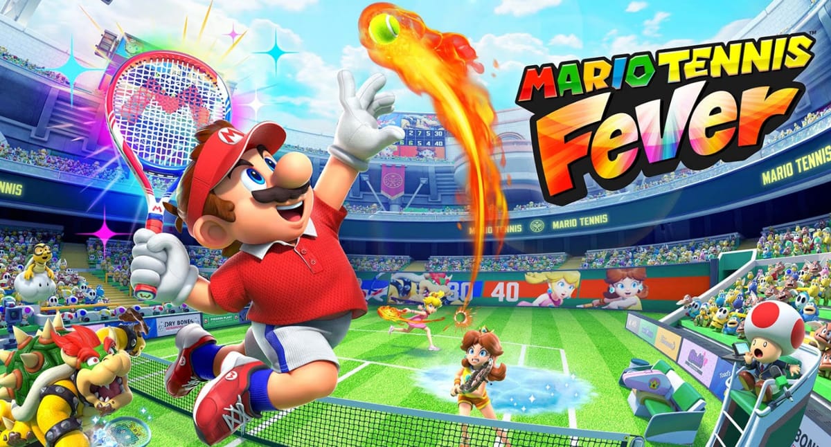 Mario Tennis Fever aposta em elenco recorde, equipamentos inéditos e novas mecânicas no Switch 2