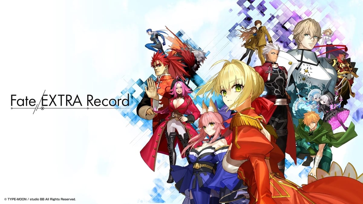 Fate/EXTRA Record é adiado e deixa de ser publicado pela Bandai Namco