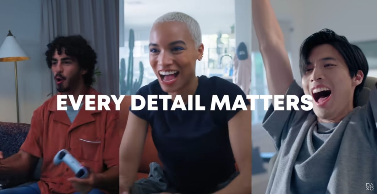 Sony lança novo comercial do PS5 Pro com foco em “Cada detalhe importa”