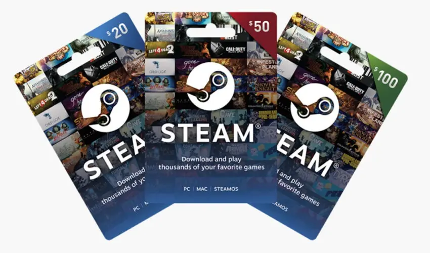 Valve encerrará cartões-presente físicos da Steam até o fim de 2026