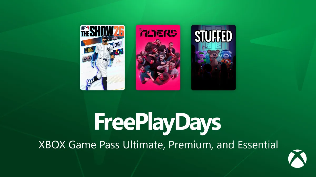 Xbox libera The Alters, MLB The Show 26 e Stuffed para jogar de graça neste fim de semana