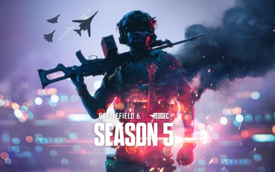 Battlefield 6 terá combates em Las Vegas, evento de Dead Space e Pelotões na Temporada 5
