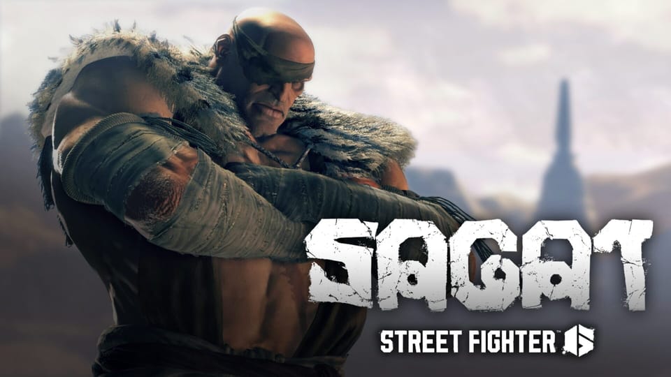 Sagat chega em agosto ao elenco de Street Fighter 6 com novidades no World Tour e crossplay no Switch 2