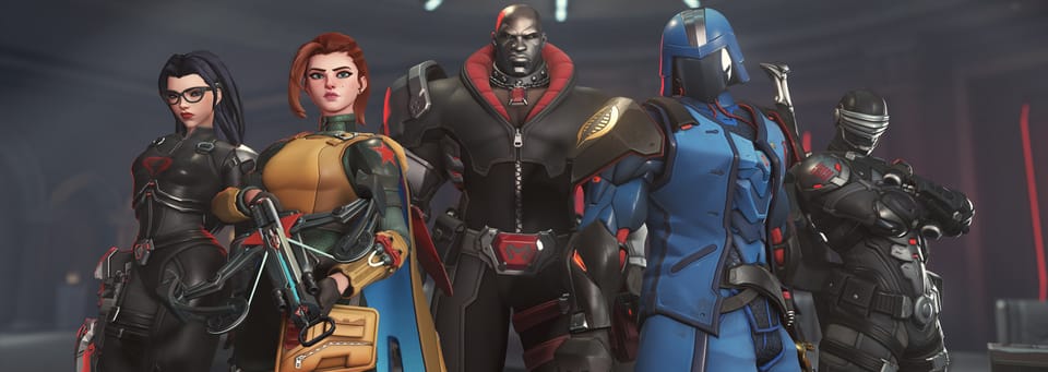 Overwatch 2 anuncia colaboração especial com G.I. Joe em julho