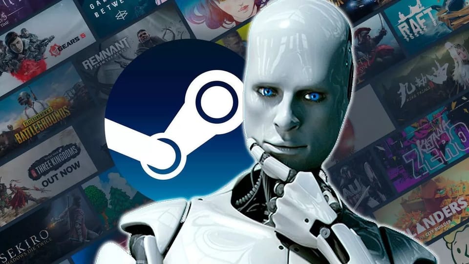 Número de jogos com IA generativa na Steam cresce quase 800% em um ano