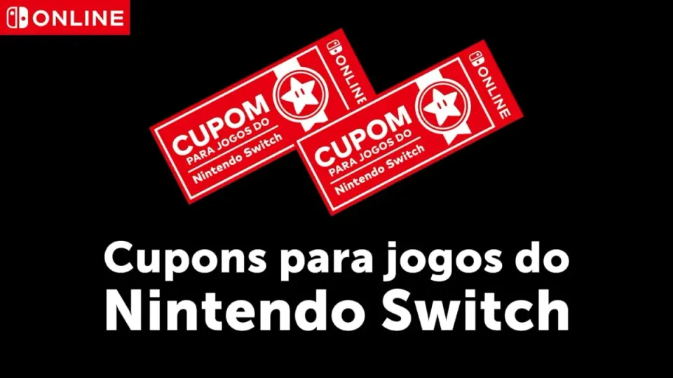 Nintendo vai descontinuar sistema de Cupons do Switch em 2026; veja prazos e impactos