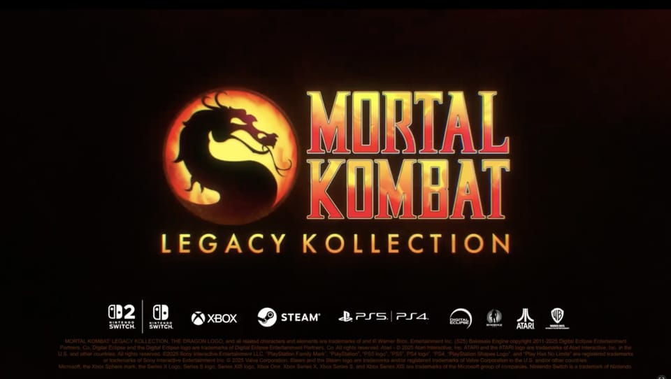 Mortal Kombat: Legacy Kollection pode chegar em setembro, segundo vazamento no Xbox