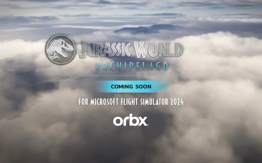 Ilhas de Jurassic Park chegam como expansão oficial em Microsoft Flight Simulator 2024