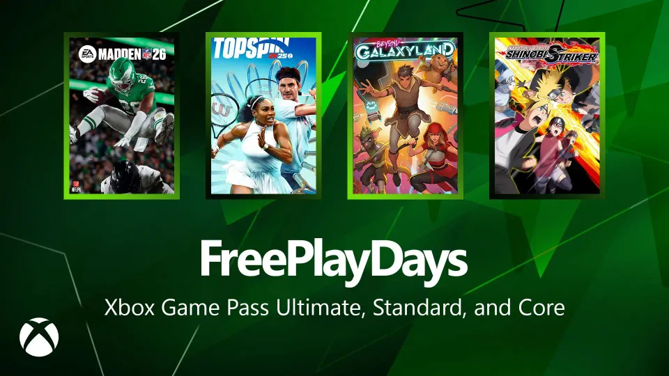 Xbox libera quatro jogos para jogar de graça neste fim de semana
