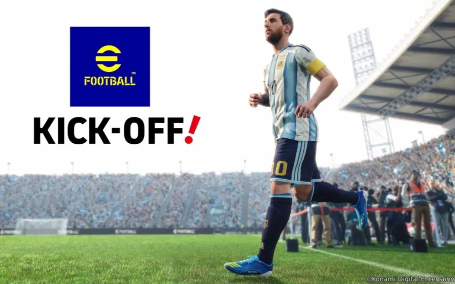 Konami revela eFootball Kick-Off! como exclusivo do Switch 2 e marca estreia da franquia no ecossistema Nintendo