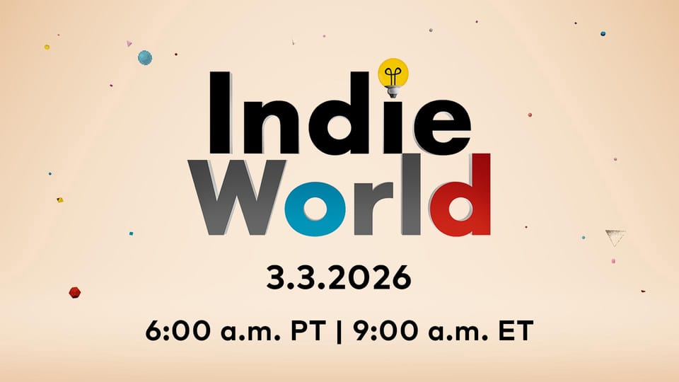 Nintendo confirma novo Indie World Showcase com foco em jogos indie para Switch e Switch 2