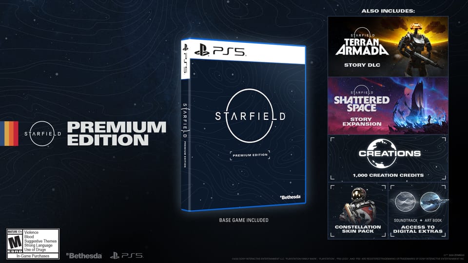 Starfield estreia de forma tímida no PS5 com cerca de 140 mil cópias vendidas