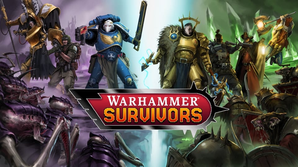 Warhammer Survivors expande universo de Warhammer 40K com novos heróis, armas inéditas e chegada aos consoles em 2026