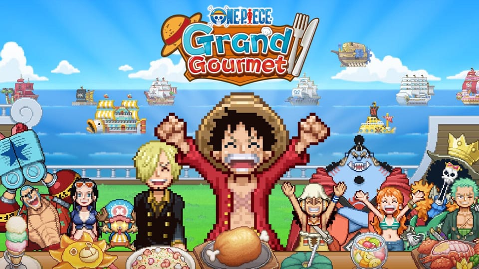 One Piece: Grand Gourmet coloca os Chapéus de Palha na cozinha e estreia em outubro