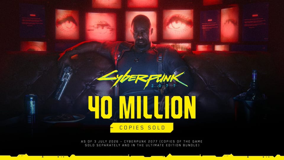 Cyberpunk 2077 ultrapassa 40 milhões de cópias vendidas e consolida uma das maiores reviravoltas da indústria