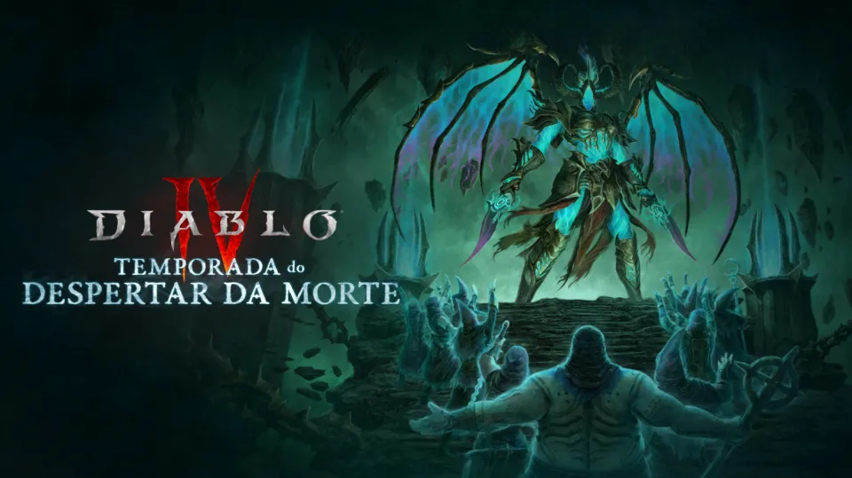 Diablo IV inicia Temporada do Despertar da Morte com novo modo, reformulação de itens e teste gratuito do Bruxo