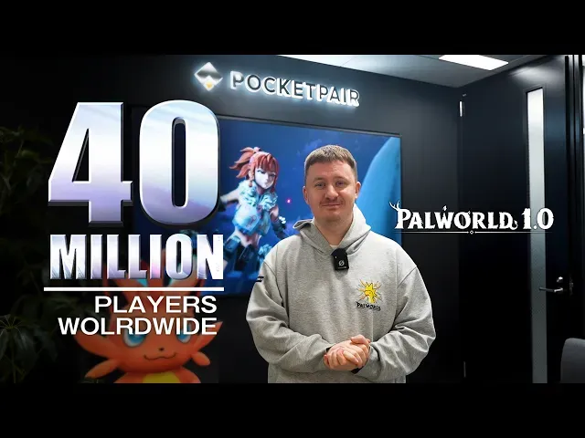 Proximo da 1.0 Palworld alcança 40 milhões de jogadores