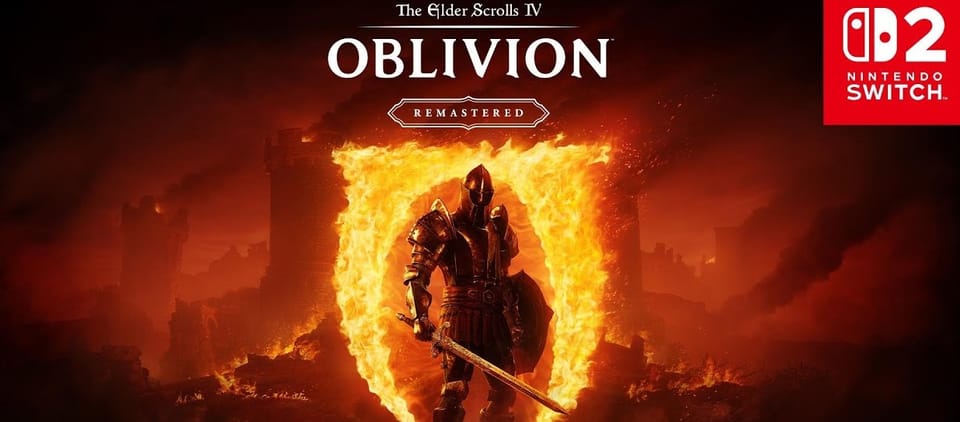 Digital Foundry aponta visual impressionante e desempenho instável em Oblivion Remastered no Switch 2
