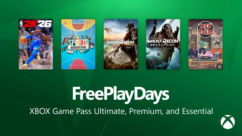 Xbox libera cinco jogos para jogar de graça neste fim de semana