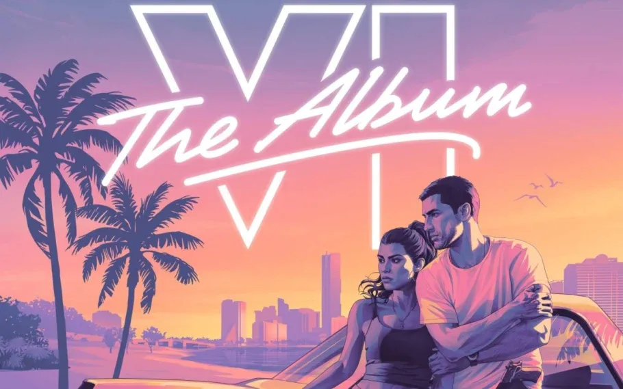 GTA 6 em mídia física, somente para sua trilha sonora