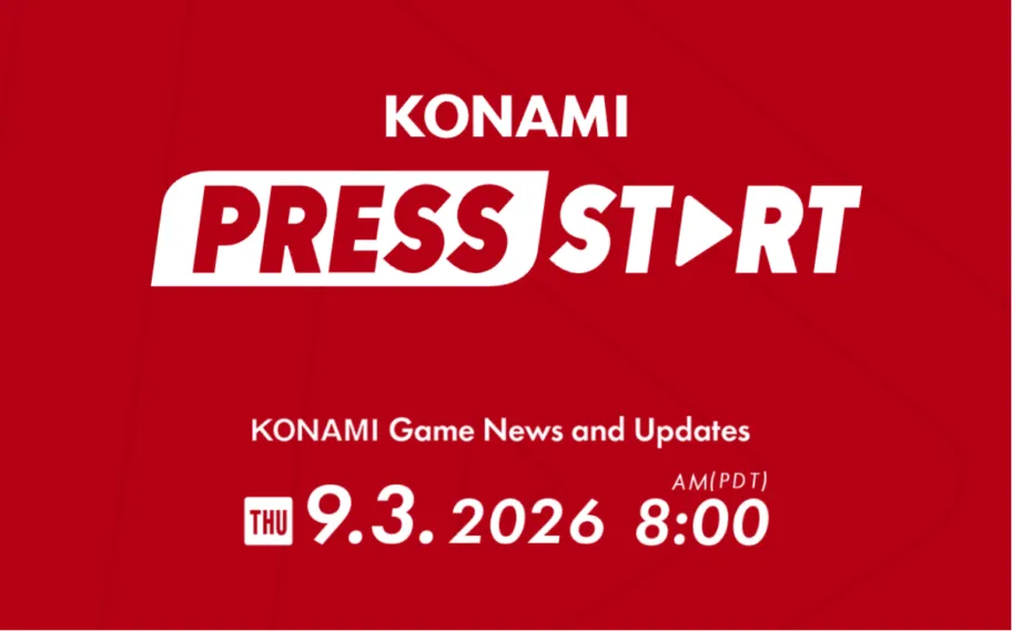 Konami confirma Press Start para 3 de setembro e descarta novo remake de Silent Hill