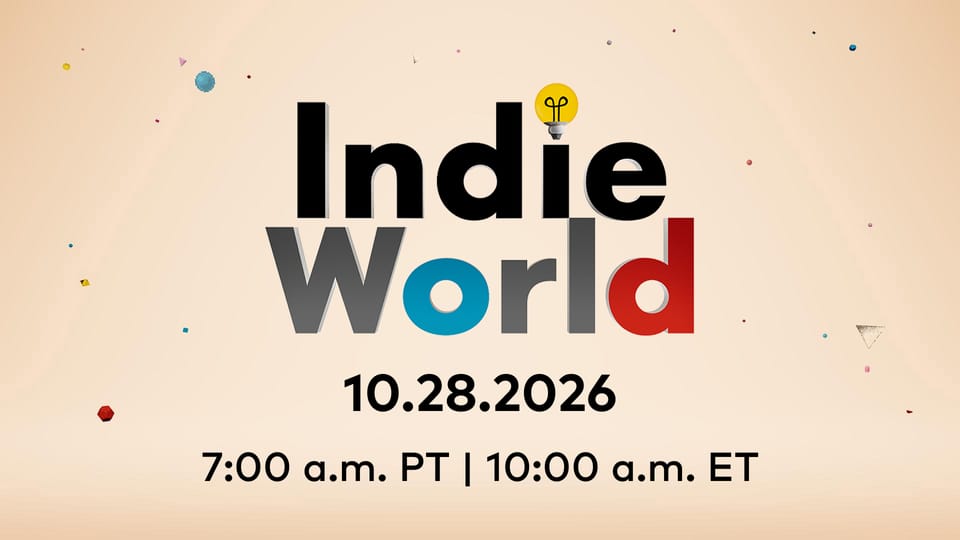 Nintendo confirma Indie World Showcase com novidades para Switch e Switch 2