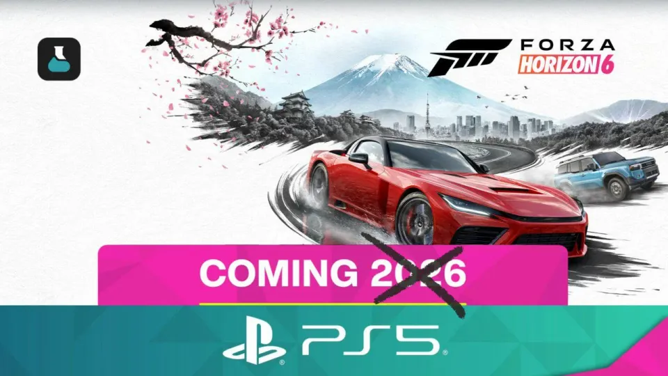 Forza Horizon 6 pode chegar ao PS5 apenas em janeiro de 2027, aponta insider